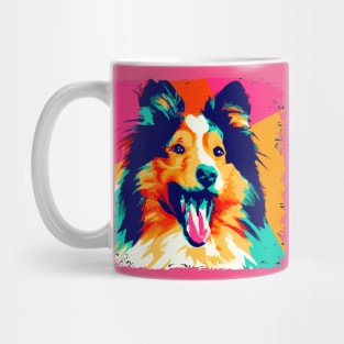 Shetland Sheepdog Pop Art - Dog Lover Gifts Mug